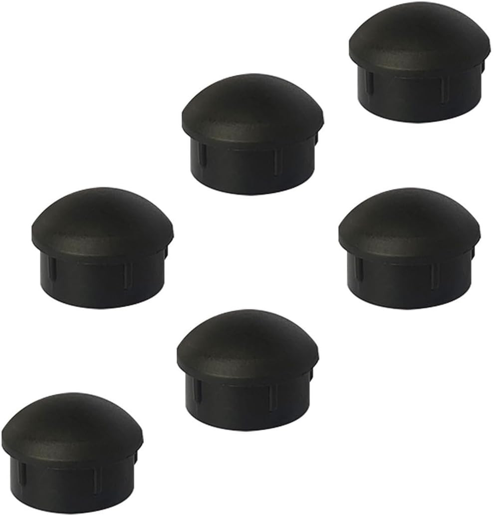 6PCS Wheelchair Dust Cap,Rollator Transport Chair Universal Parts Dust Cap