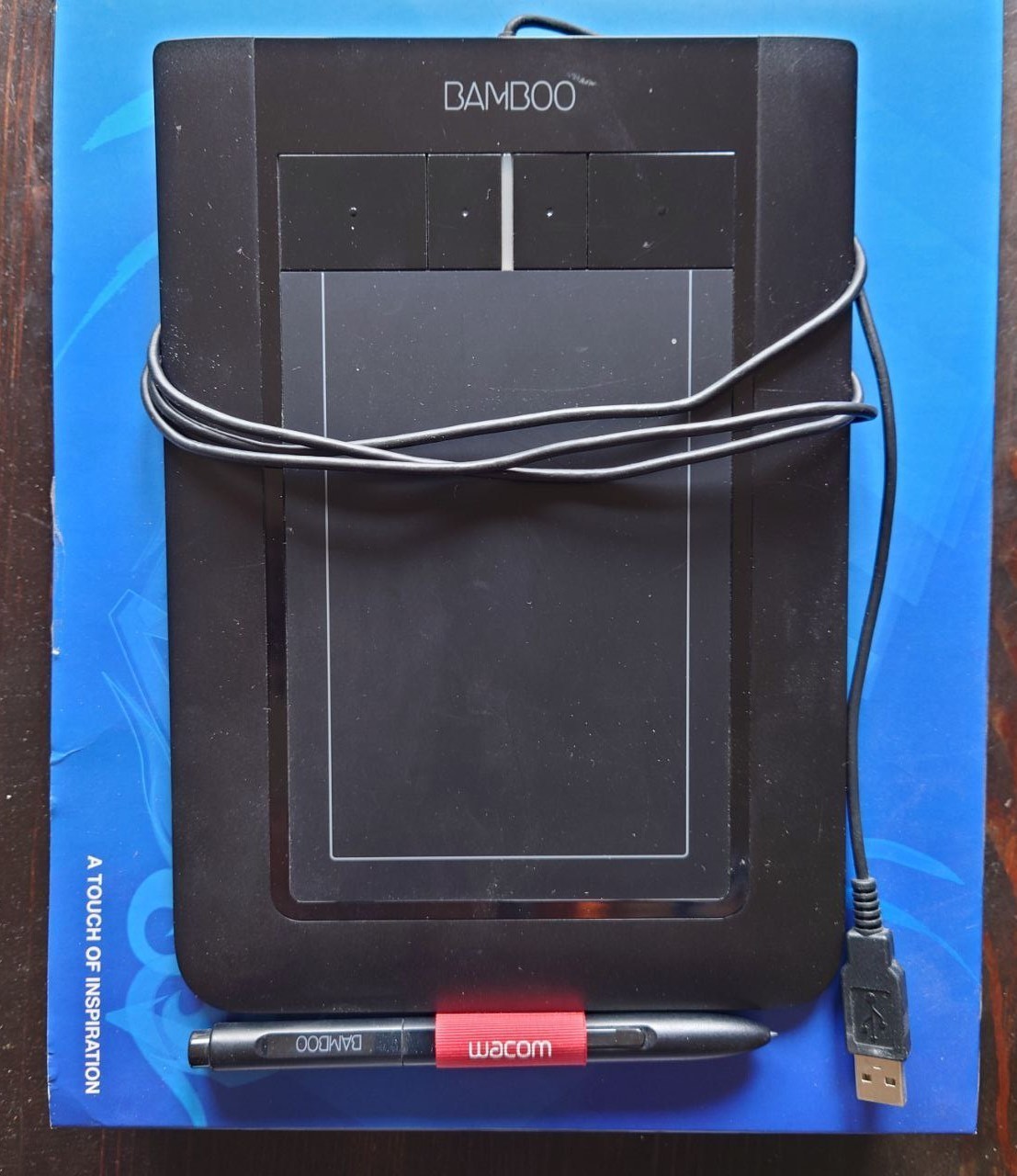 Wacom Bamboo CTH-460 – Lightweight Tablet for Work On the Go