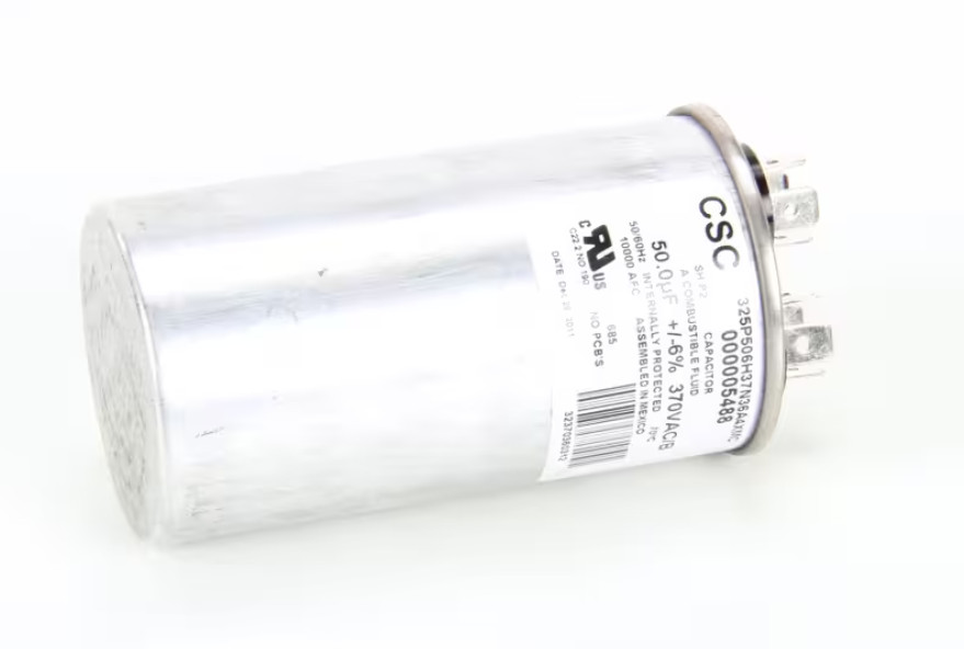 Manitowoc Ice 325P506H37N36A4XMC, 000005488 Run Capacitor, 50MFD, 370VAC, 50/60H