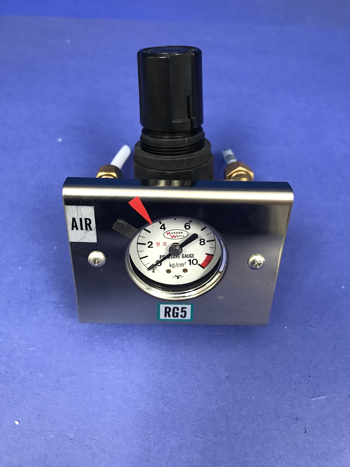 TEL Kuroda Regulator Assembly with 0-10 kg/cm2 Gauge