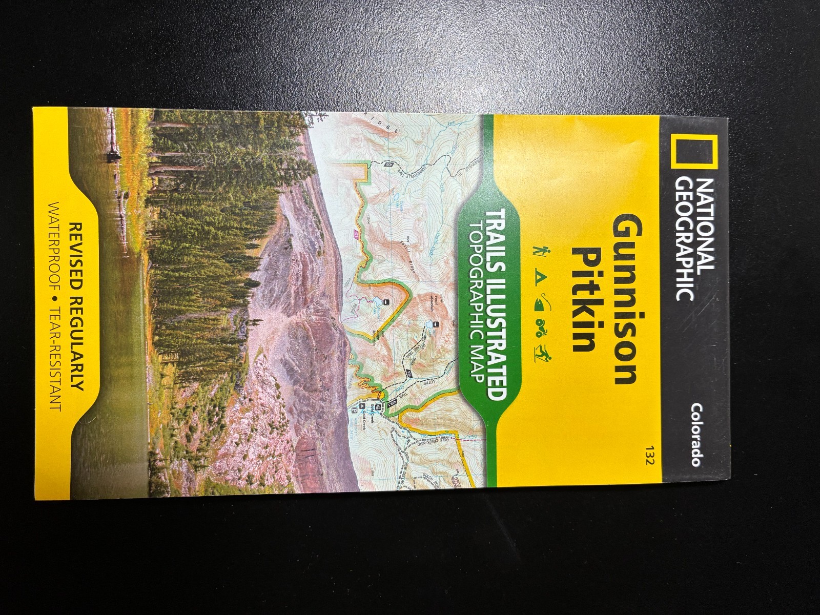 National Geographic Trails Illustrated Map 132 Colorado Gunnison, Pitkin