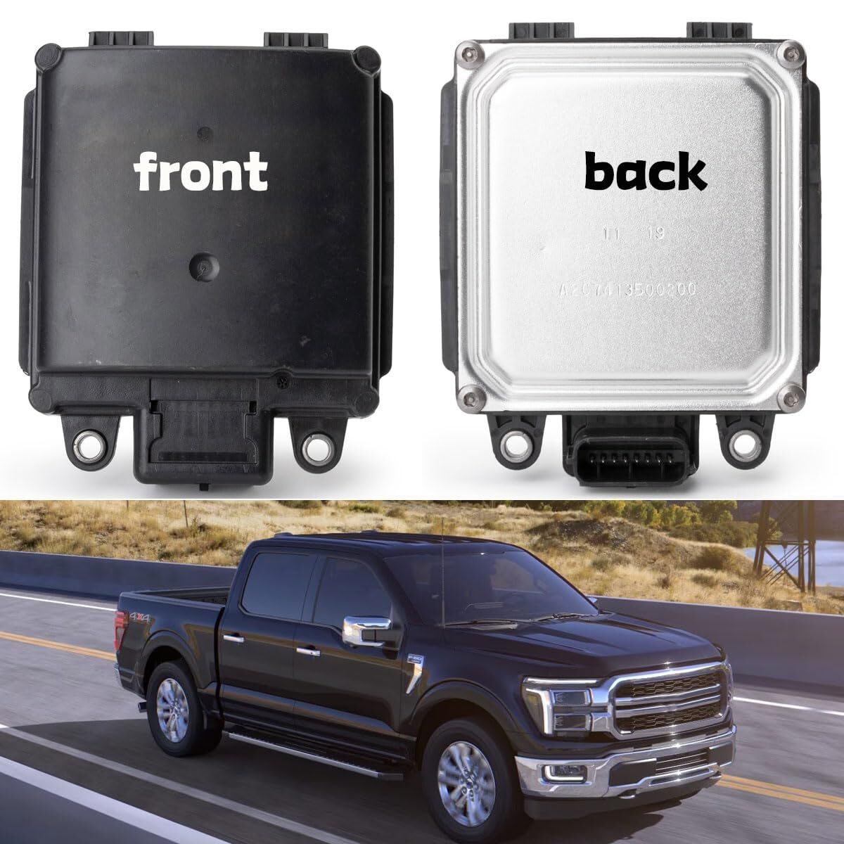 Blind Spot Radar Sensor Module JC3T-14C689-AC For Ford F150 F250SD JC3T14C689AC