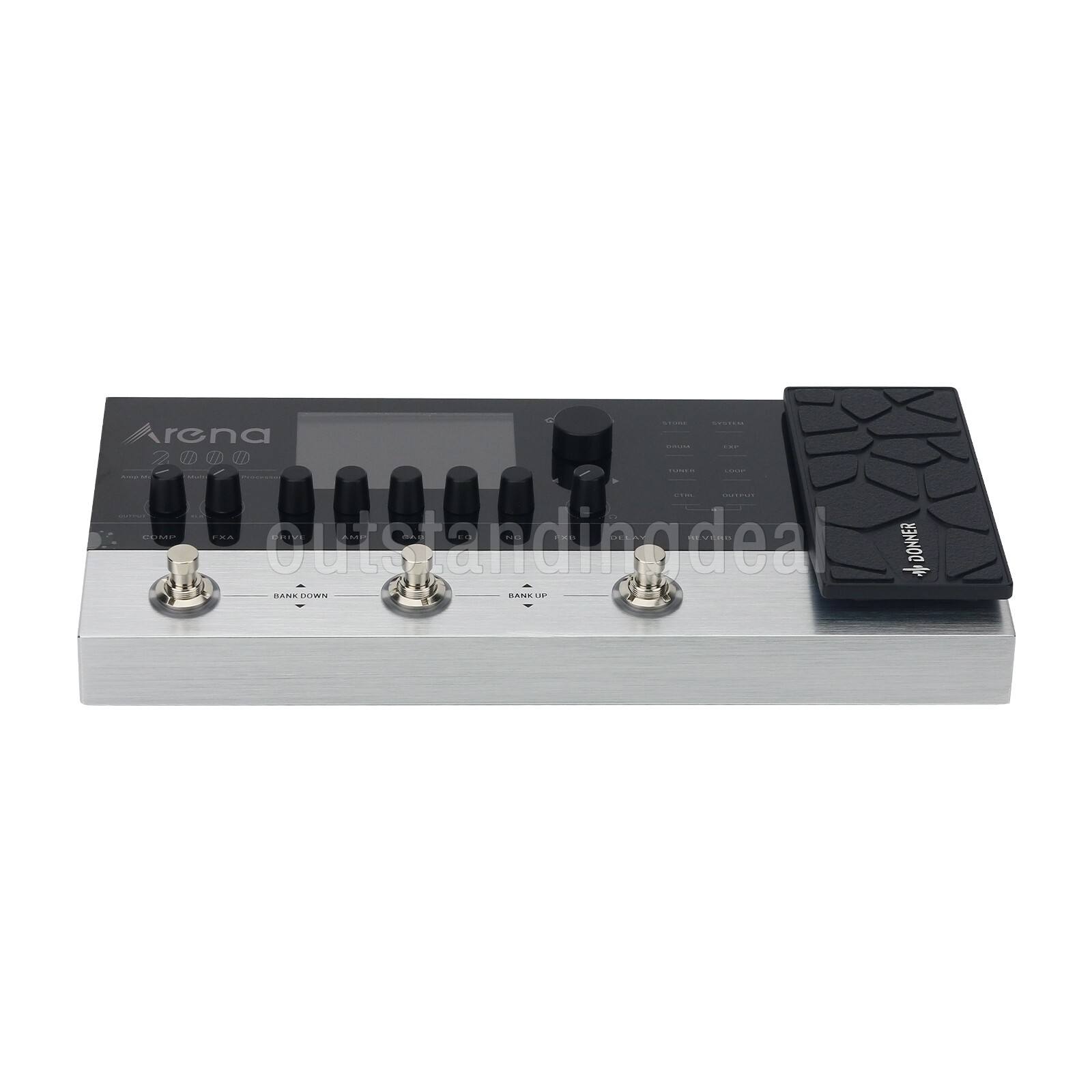 Donner Arena 2000 Multi-effects Guitar Effects Pedal Independent IR Module AMP