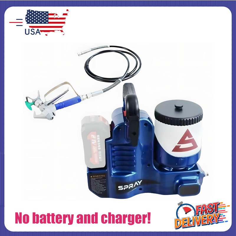 For Makita for Wall Paints Varnishes 18-21VBatteJQ Airless Paint Sprayer Sprayer