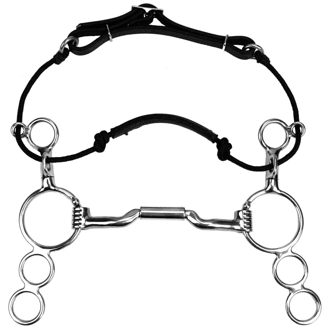 Myler MB 06 Combination Bit - Sweet Iron Mullen Barrel Low Port, 6” Shank,