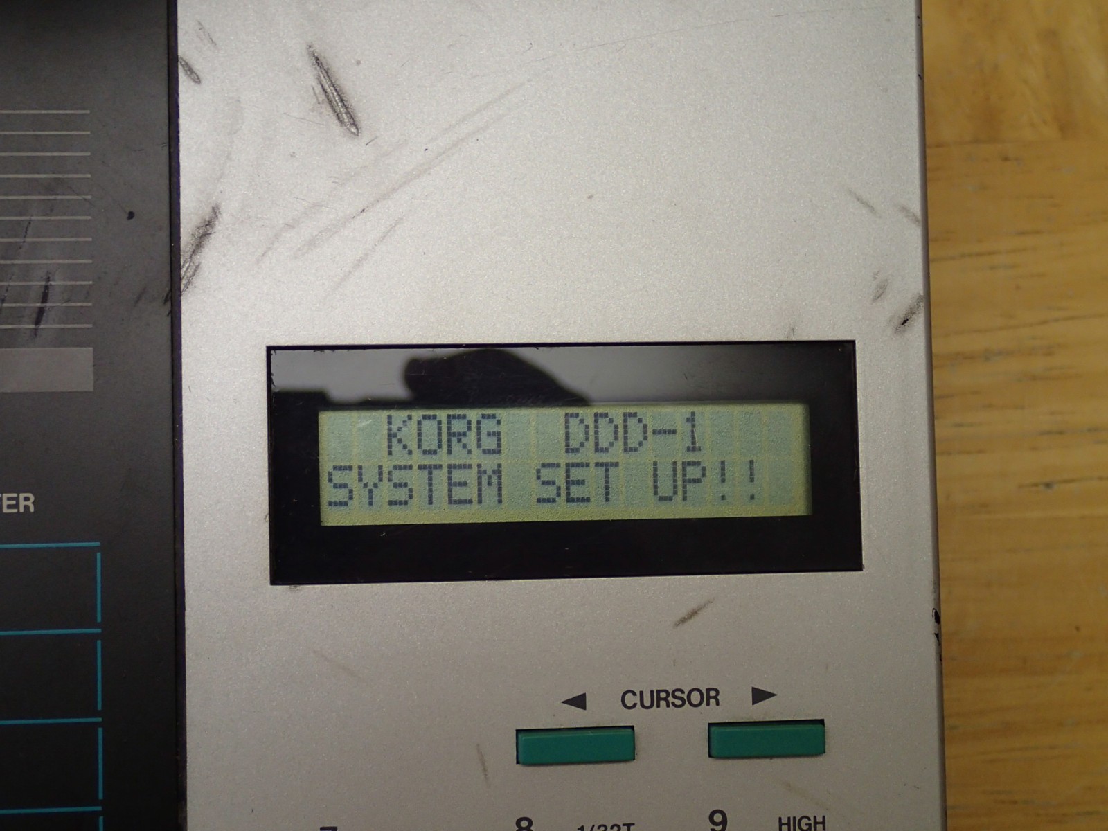Korg DDD-1 Vintage Dynamic Digital Drums Drum Machine Rough Project