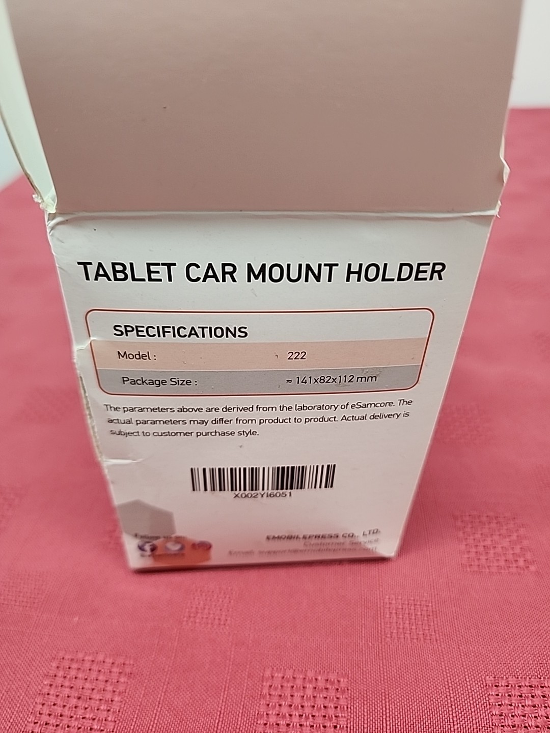 Esamcore Car Tablet Holder Dashboard Mount Fits Most Ipads Or Android Tablets
