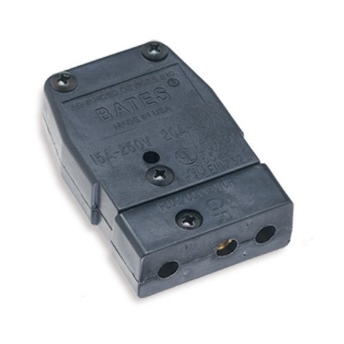 20F.OEM Bates Stage Pin, F Inline OEM Pack, 100/Master, 20 Amp, 125V