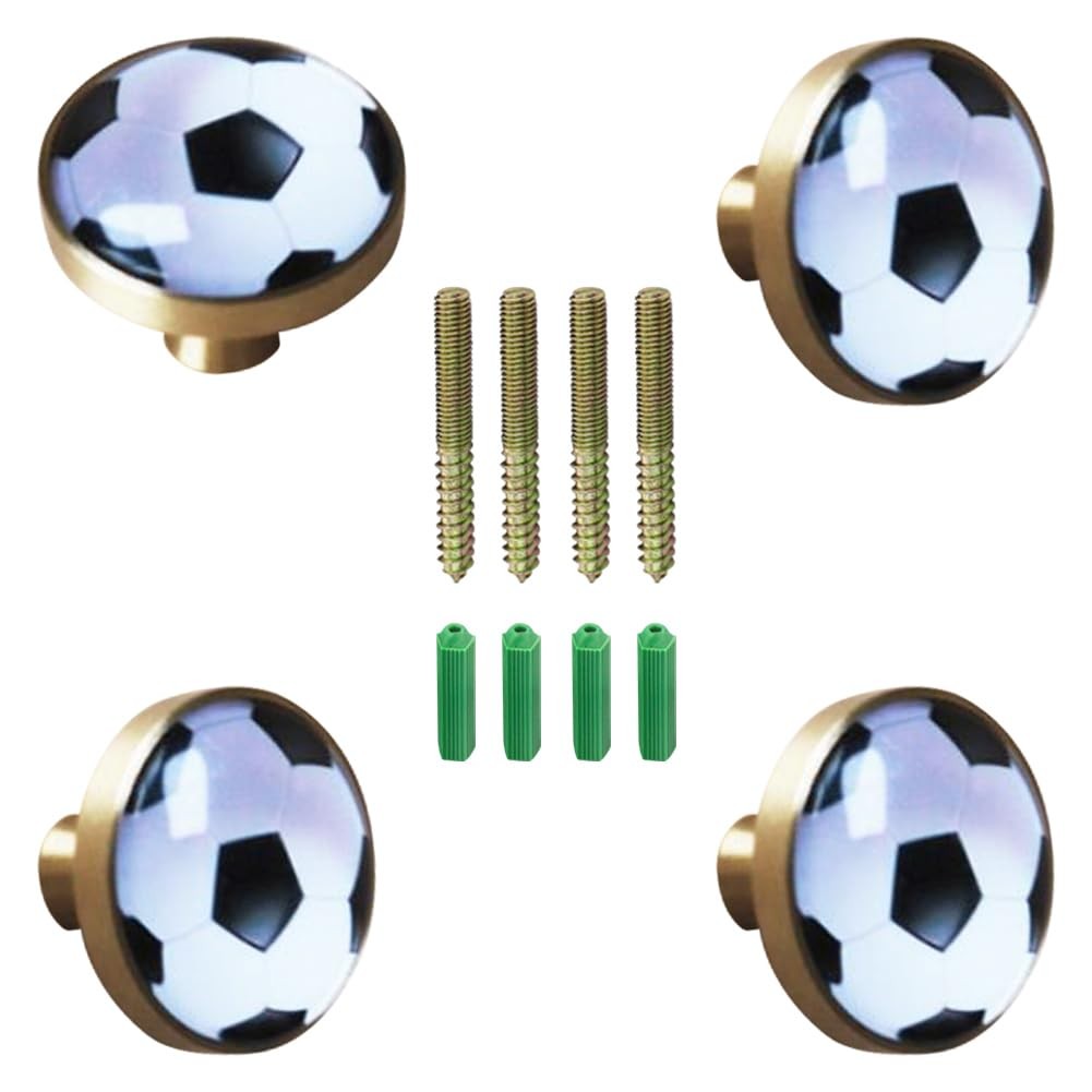 4 Pcs Soccer Coat Hook, Single Prong Robe Hanger, Wall Mounted Coat Hooks for...