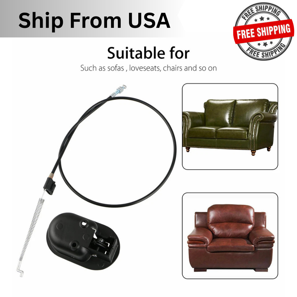 Universal Recliner Sofa Release Pull Handle Chair Couch Cable Lever Replacement