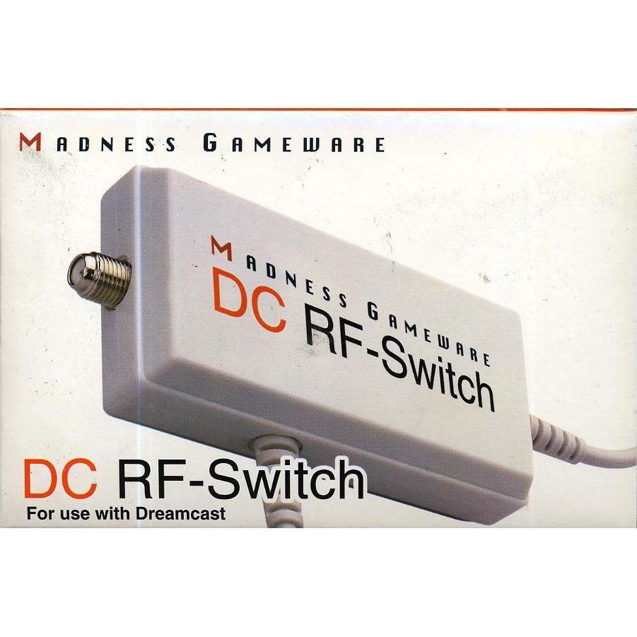 Sega Dreamcast RF-Switch for Sega Dreamcast / Brand: Madness Gameware