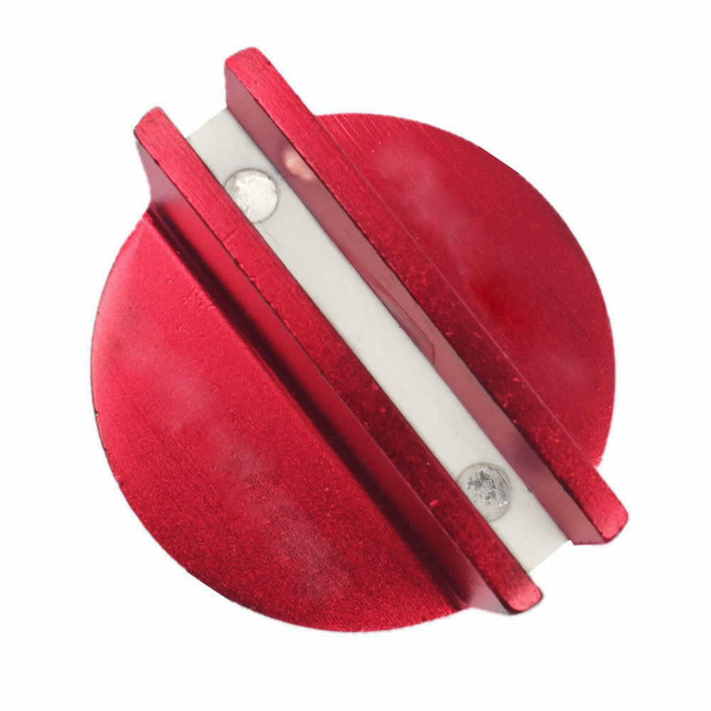 2Pcs Universal Floor Jack Disk Rubber Pad Adapter Tool Billet Aluminum