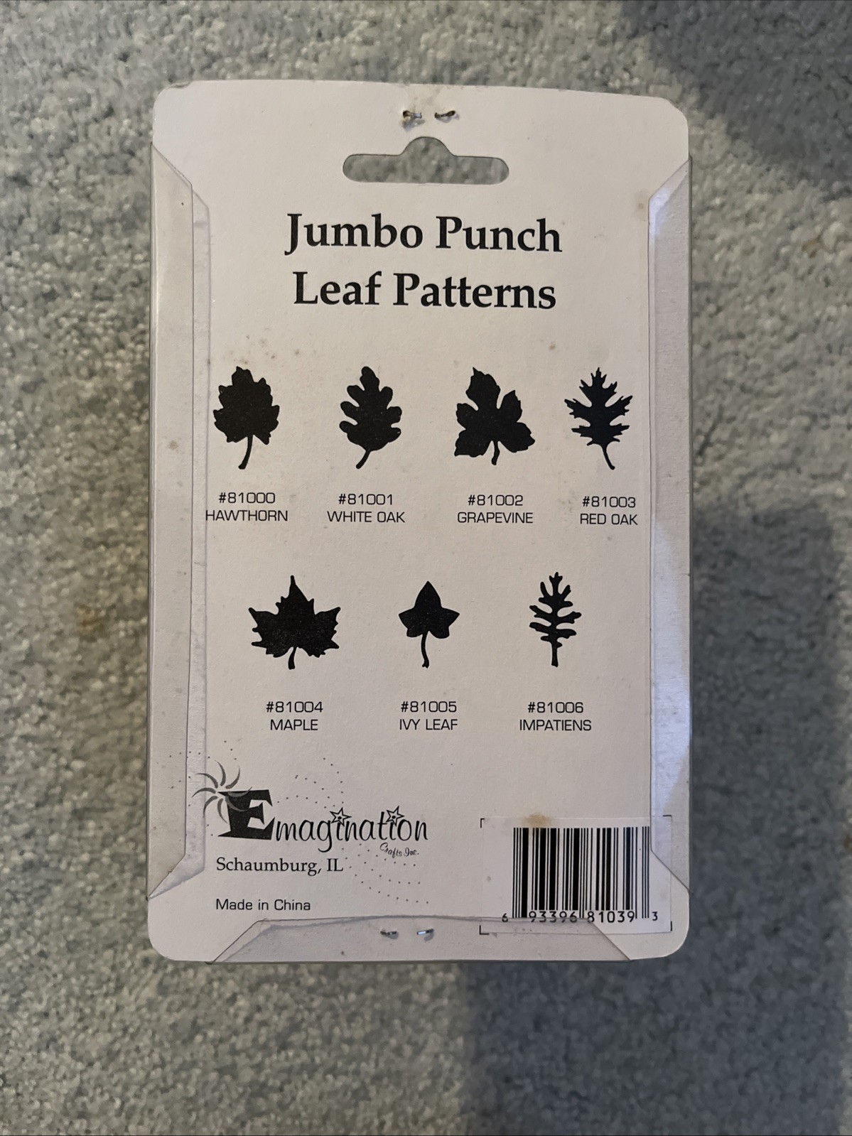 New Large Scrapbooking Paper Punches - Leaf Shapes