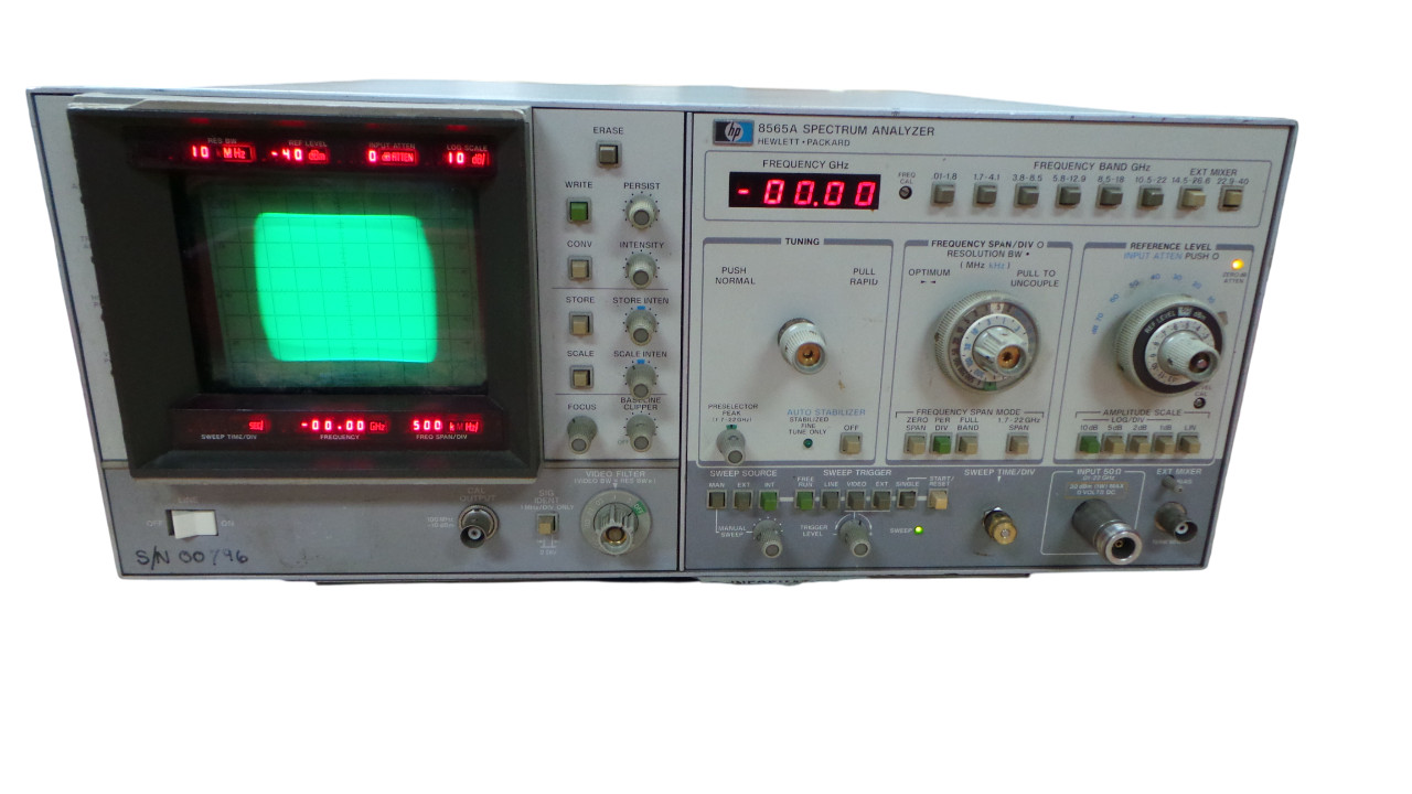 Hewlett-Packard HP 8565A Spectrum Analyzer-Free Shipping
