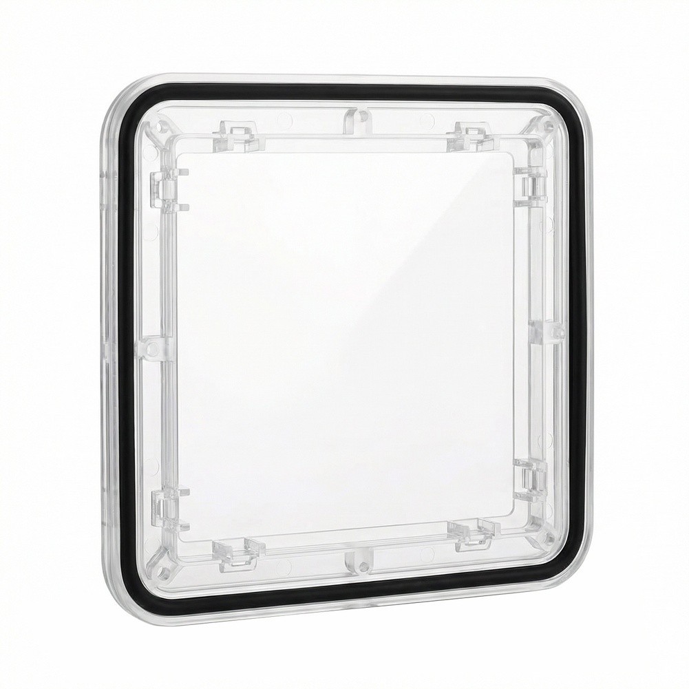 PC Electric Meter Observation Panel 118x118mm Waterproof and Flame Retardant