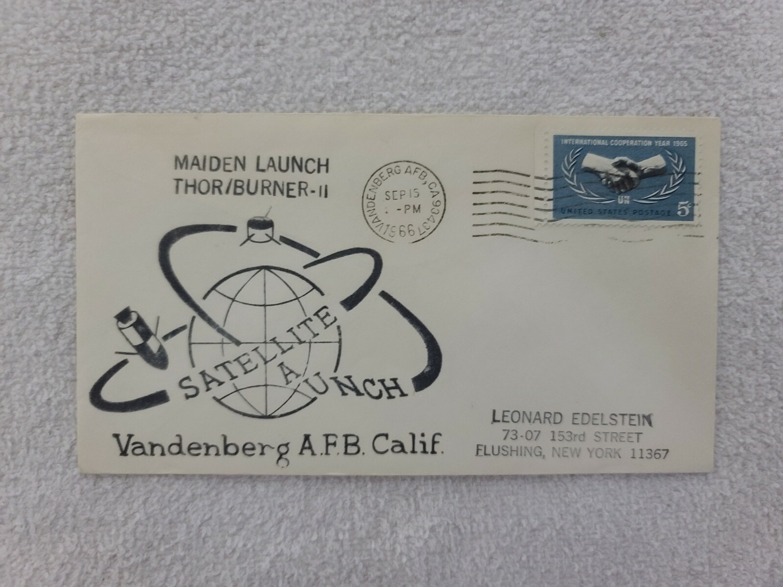 MAIDEN LAUNCH THOR/BURNER-II DSAP-4A F1 09/15/66 | Space Cover