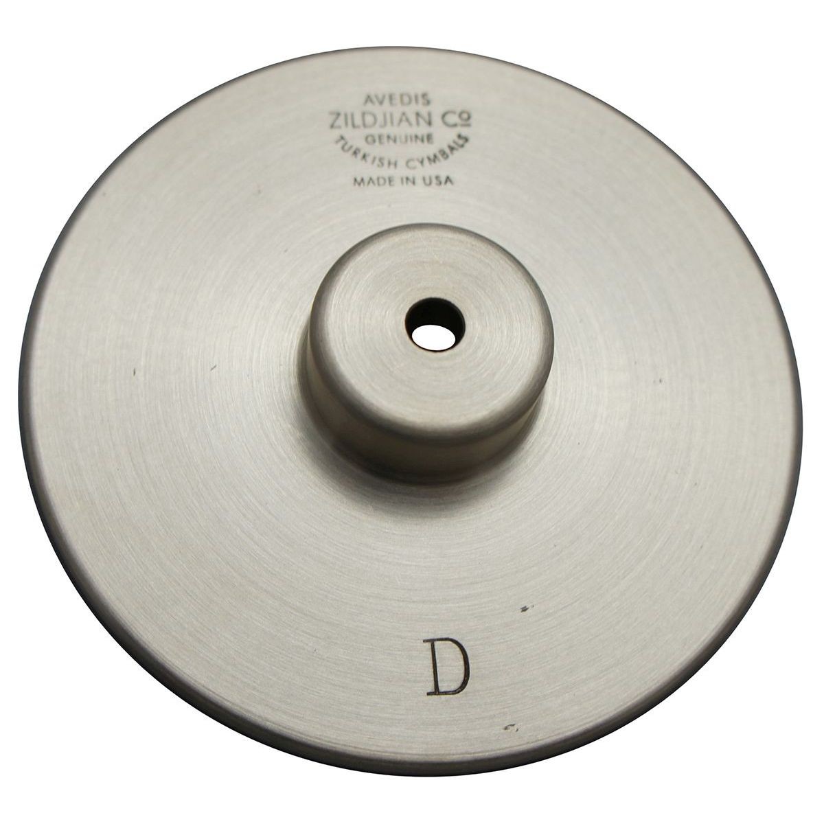 Zildjian P0612D Crotale Single Note D High Octave Antique Bronze Cymbal - Used