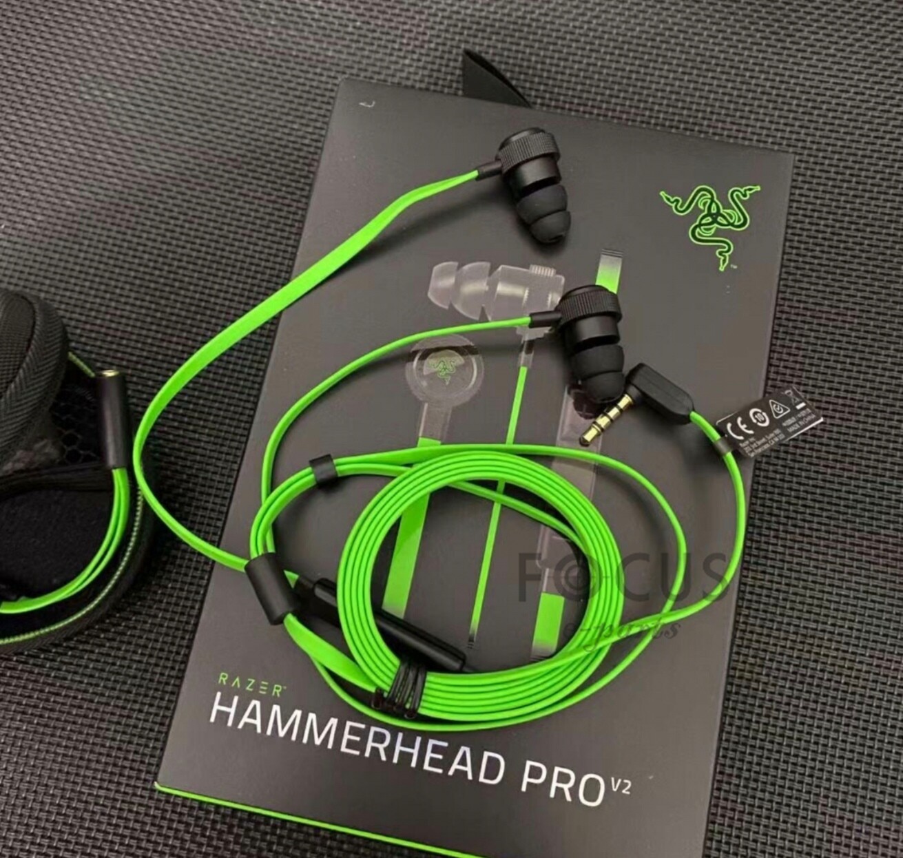 Razer Genuine Hammerhead Pro V2 in-ear Esports 7.1 Dedicated Gaming Headset