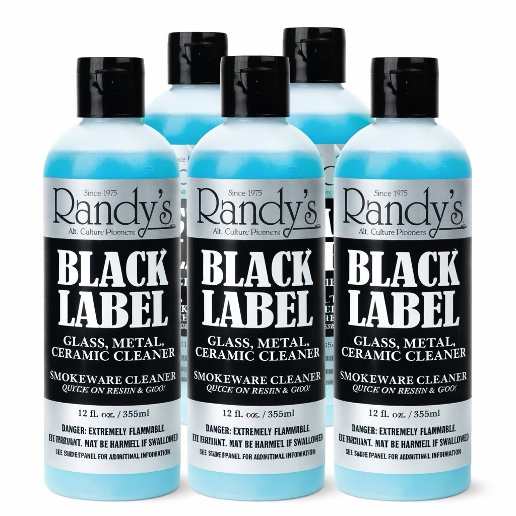 Randy's Black Label Cleaner 12oz 5-Pack | Multi-Surface Ceramic Glass Metal