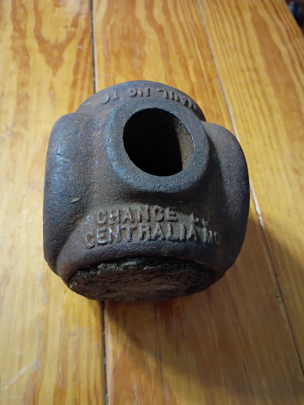 Vintage Circus Tent Staking Hammer Maul Chance Co Tool Mallet Carnival Stake