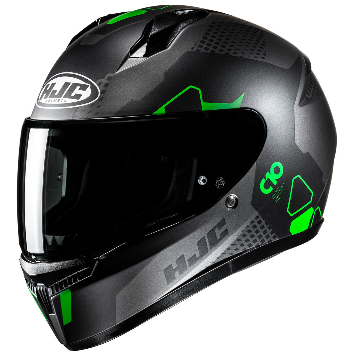 HJC C 10 Aspa Motorcycle Helmet MC-4SF Medium