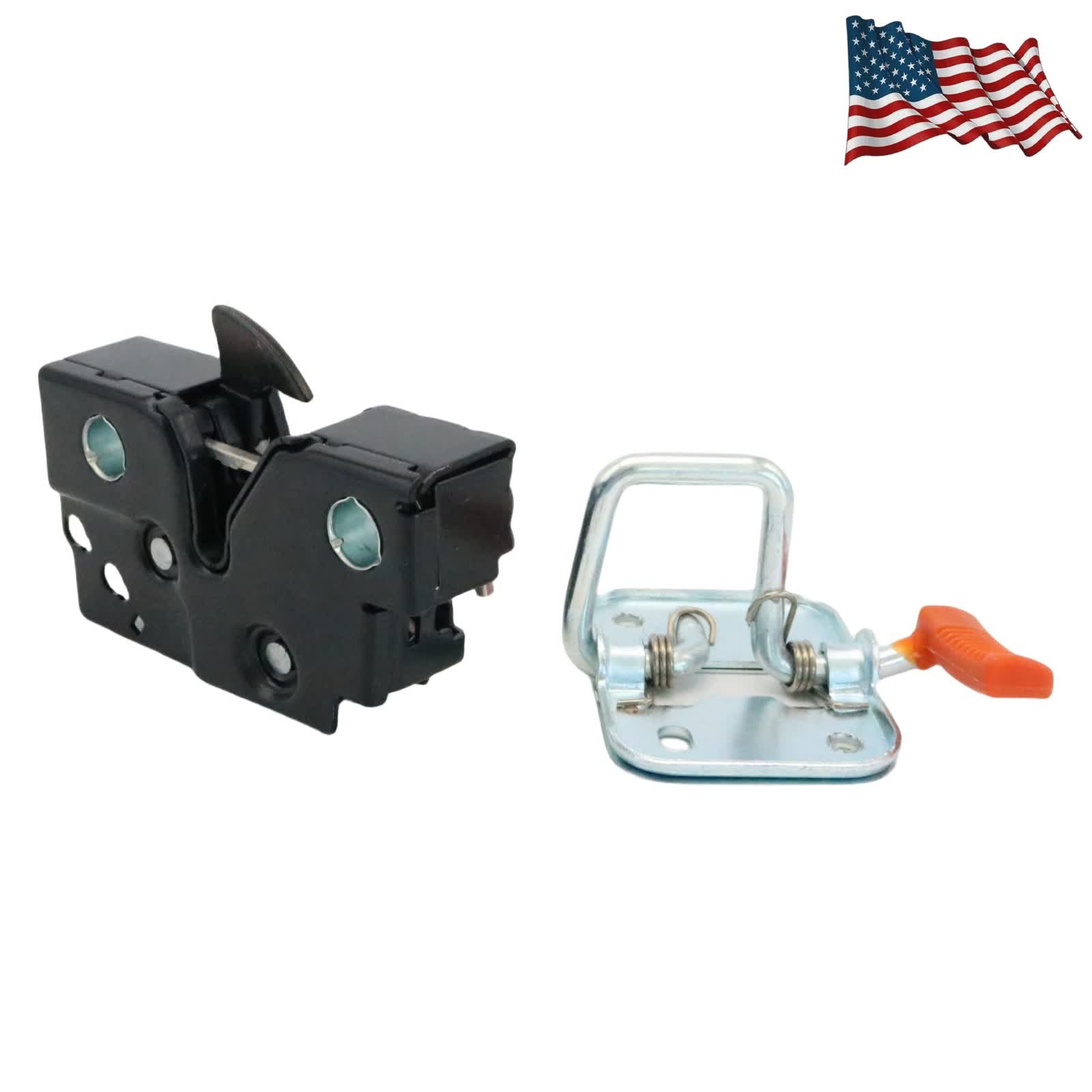 Upper+Lower Bonnet Engine Hood Lock Latch Set For Volkswagen Passat NMS 2012-17