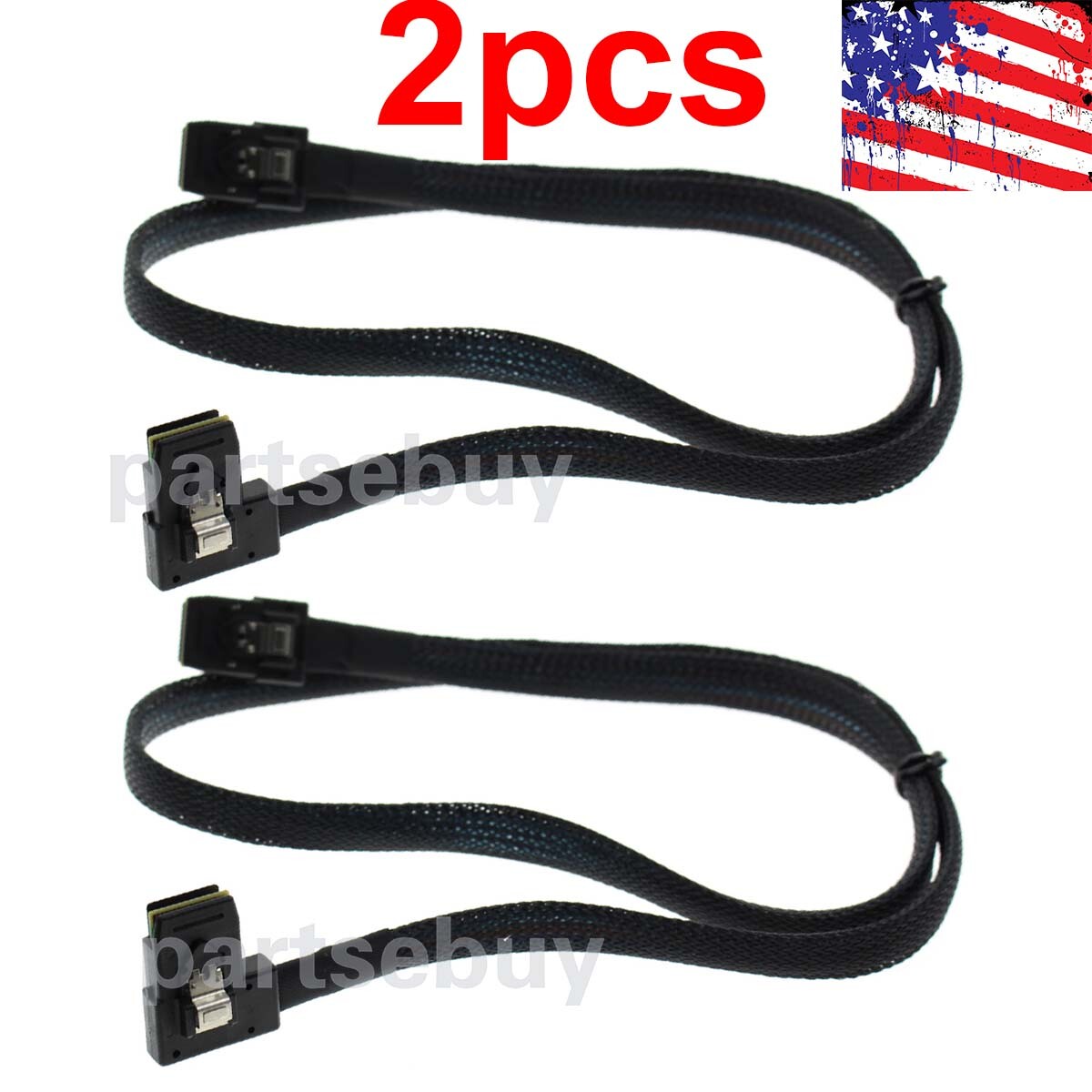 2pcs 0M246M SAS-A SAS-B Sata Raid Controller Cable For DELL PERC H700 R610 R710