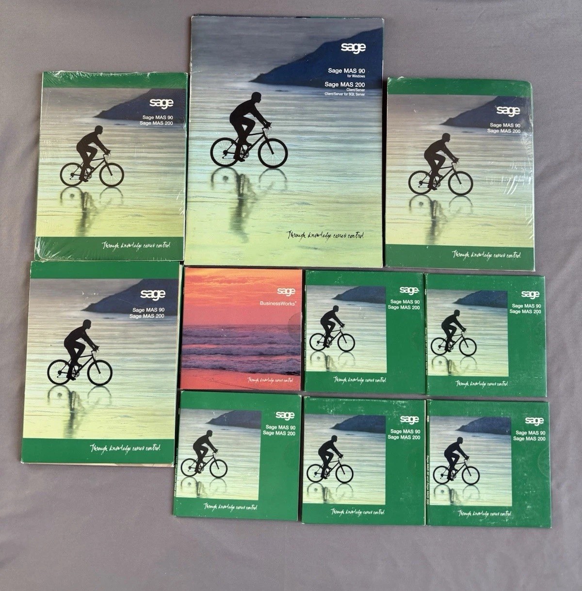 Sage MAS90 & MAS200 ERP Accounting Software New Sealed Windows Client/Server SQL