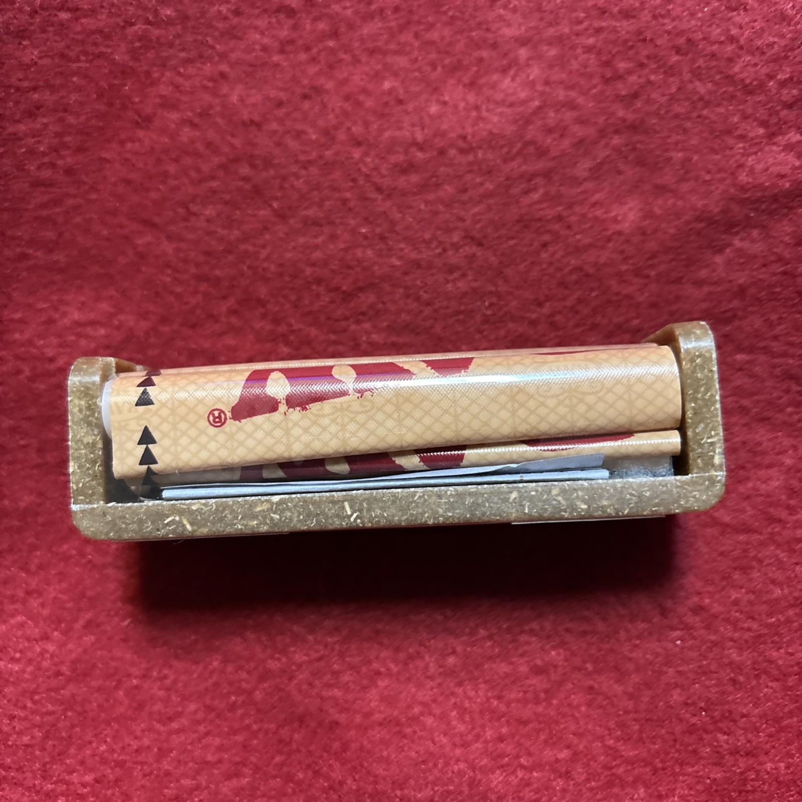 Raw Hemp Plastic 79mm Cigarette Rolling Machine with Spare Mat