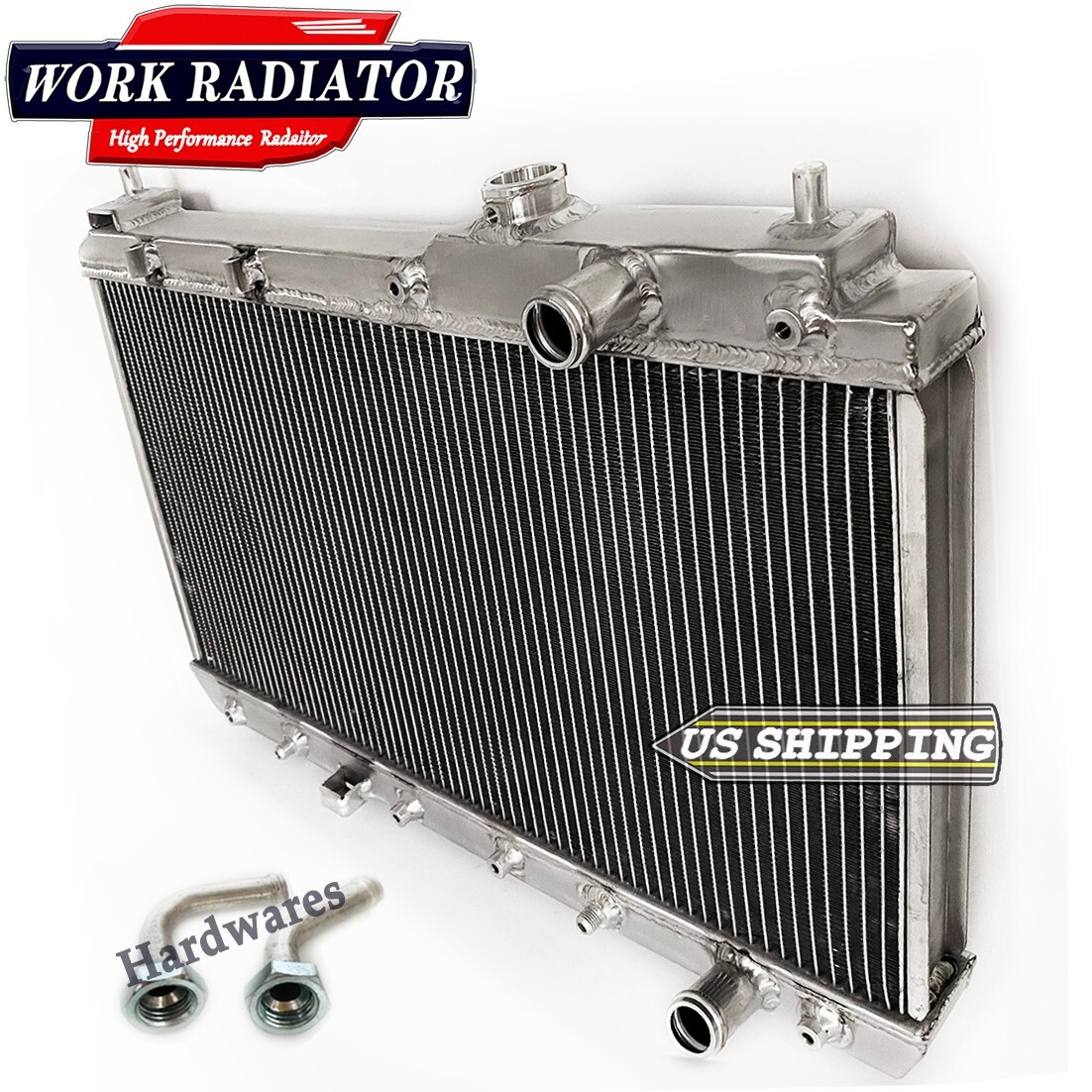 Aluminum Radiator For 1997-2001 1998 1999 2000 Honda CRV CR-V EX LX SE 2.0L 4CYL