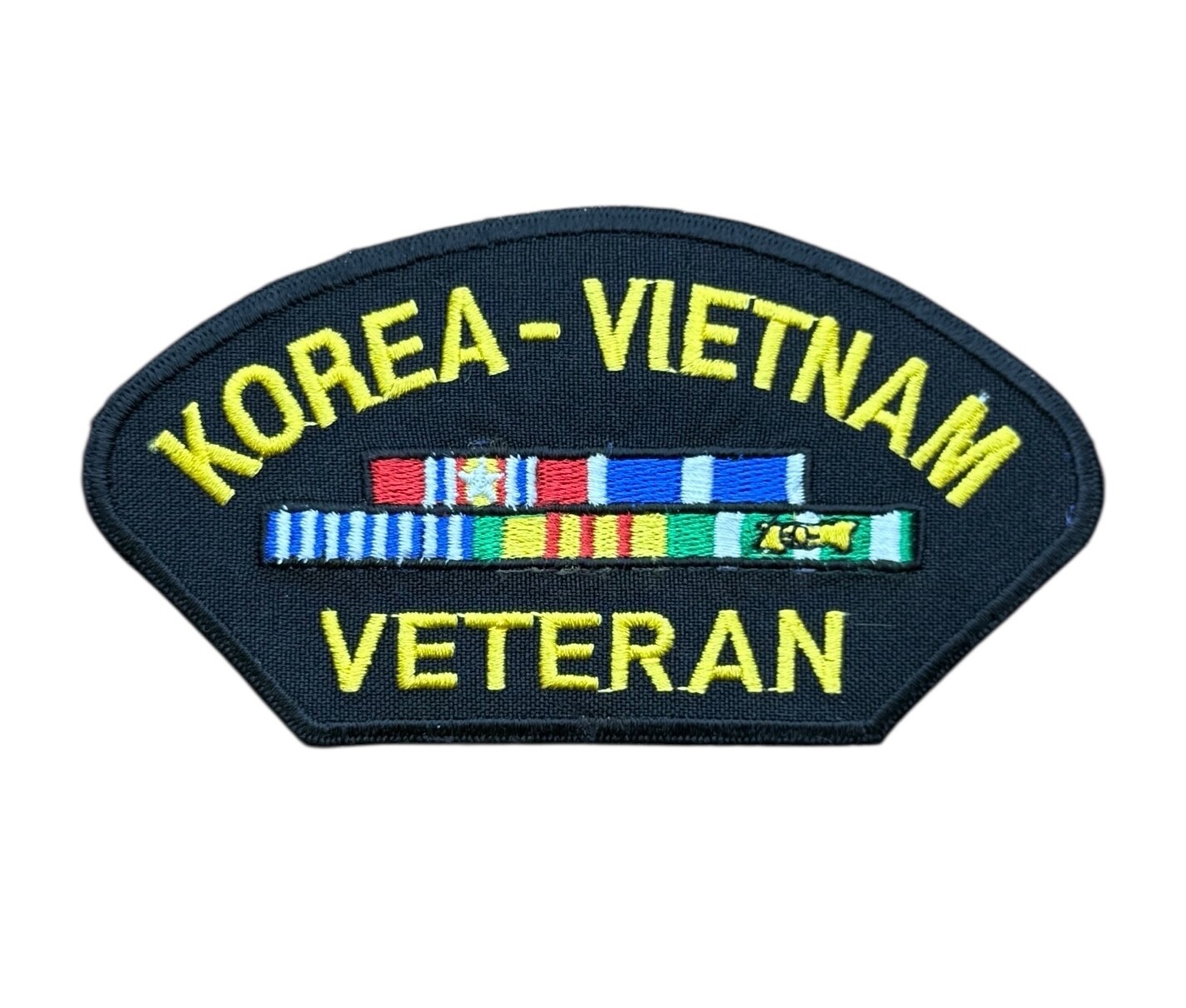 Korea Vietnam Veteran 5.25 x 3 Inch Embroidered Patch PPM F8D3AAA