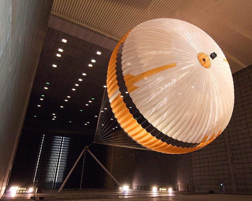 NASA MARS SCIENCE LABORATORY PARACHUTE TESTING 8x10 GLOSSY PHOTO PRINT