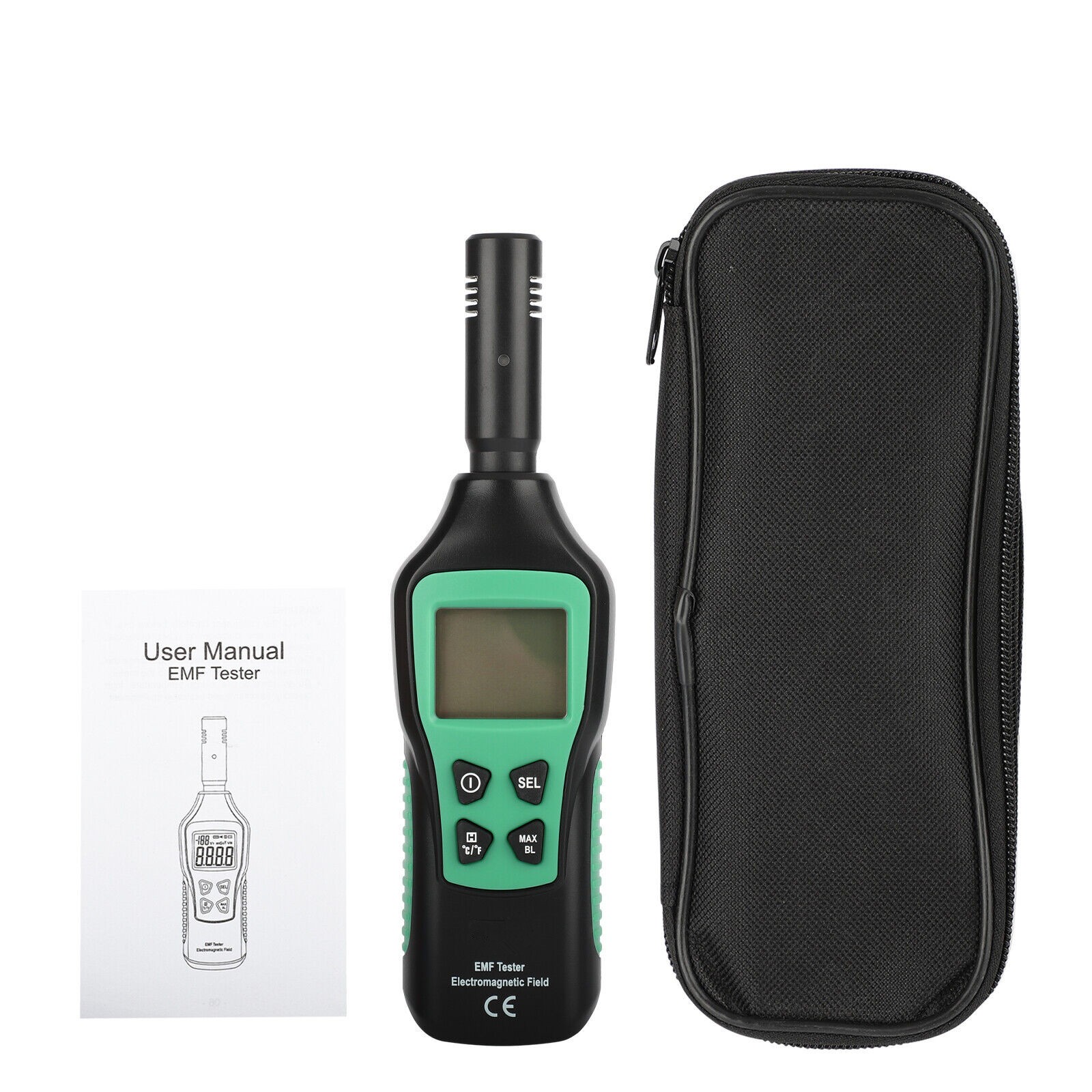 1 PC ABS LCD Radiation Dosimeter EMF Meter Electromagnetic Radiation Detector