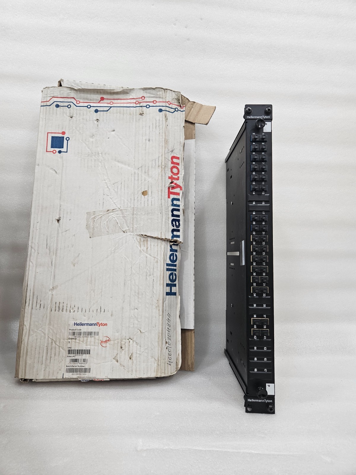 HELLERMANNTYTON FBPSBKL-SCKKDX-16VFS Fiber Patch Panel