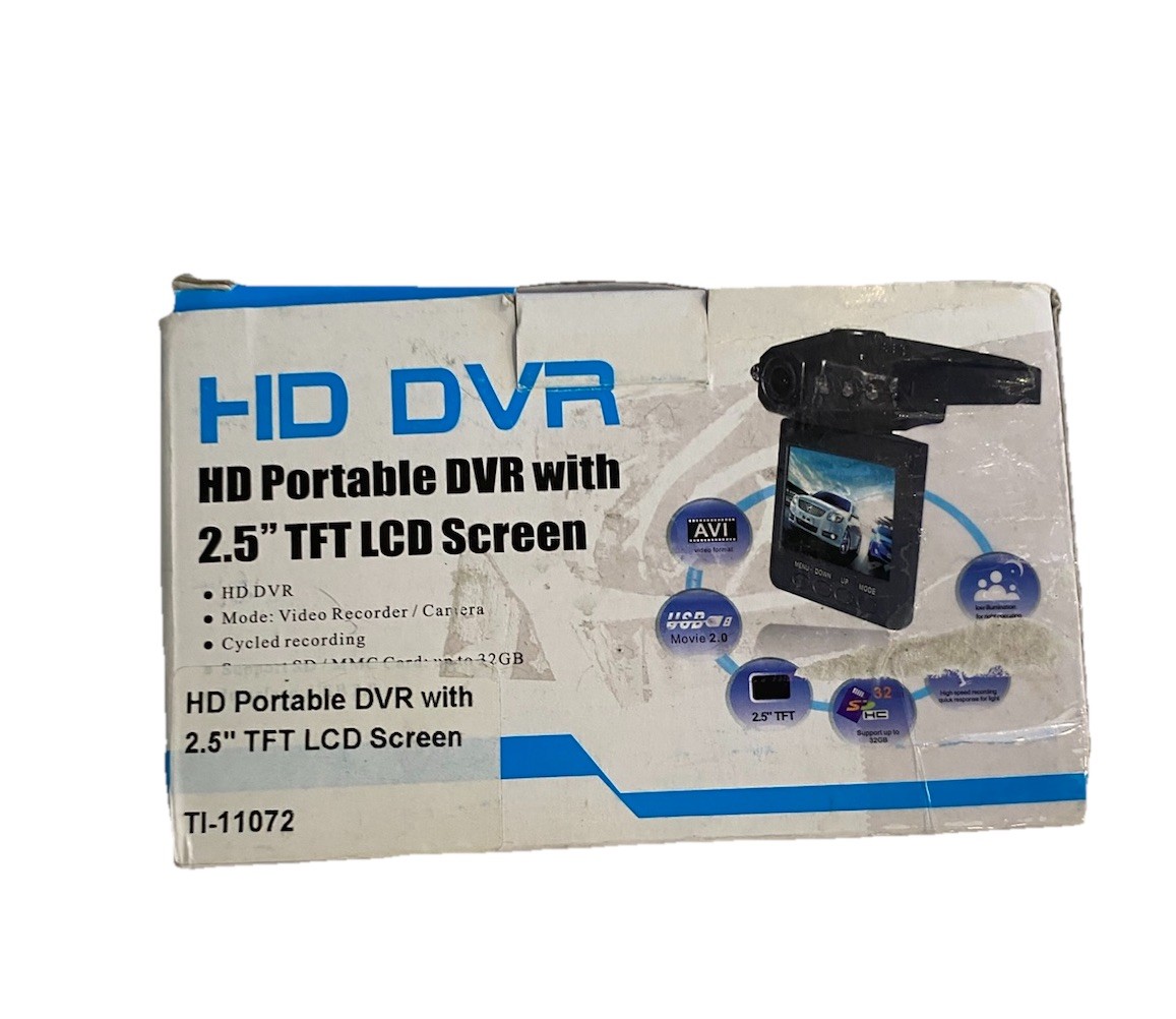 HD DVR HD Portable DVR With 2.5" TFT LCD Screen