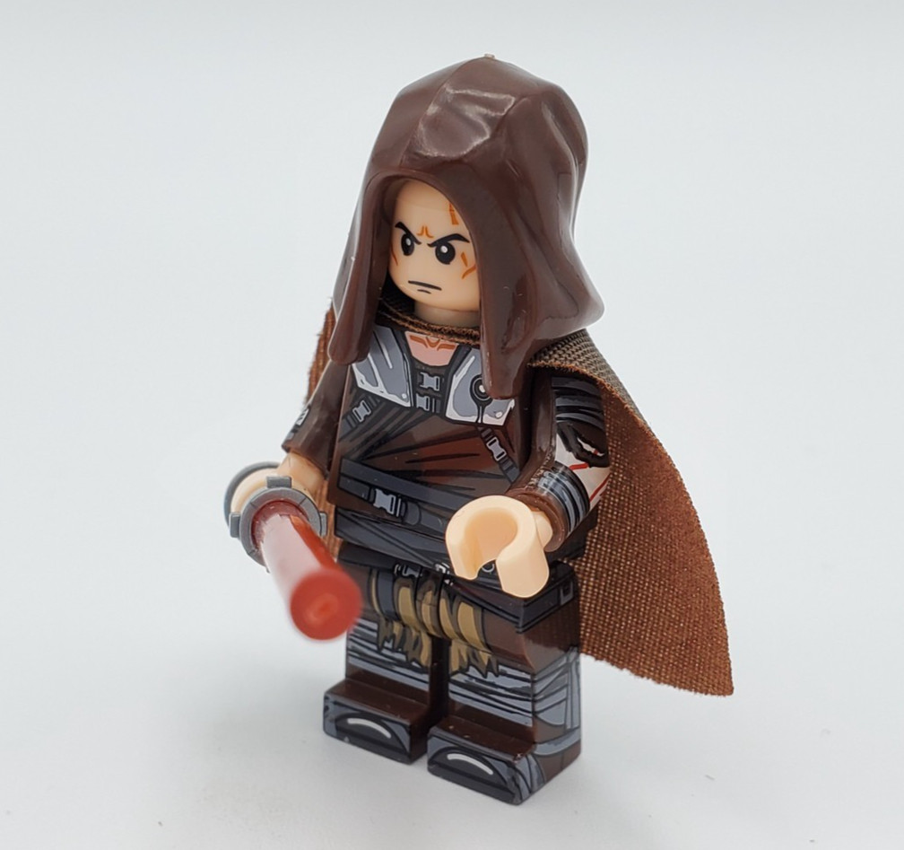 Galen Marek Starkiller custom minifigure - Darth Vader's Sith Assassin star wars