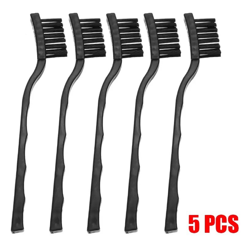 5PC Anti Static ESD Brush Set for Keyboard Tablet PCB BGA Repair Car Vent Clean