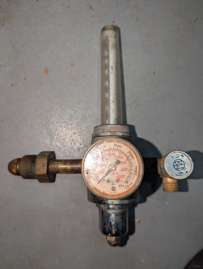 Western enterprises Argon Gauge model RF-4-P