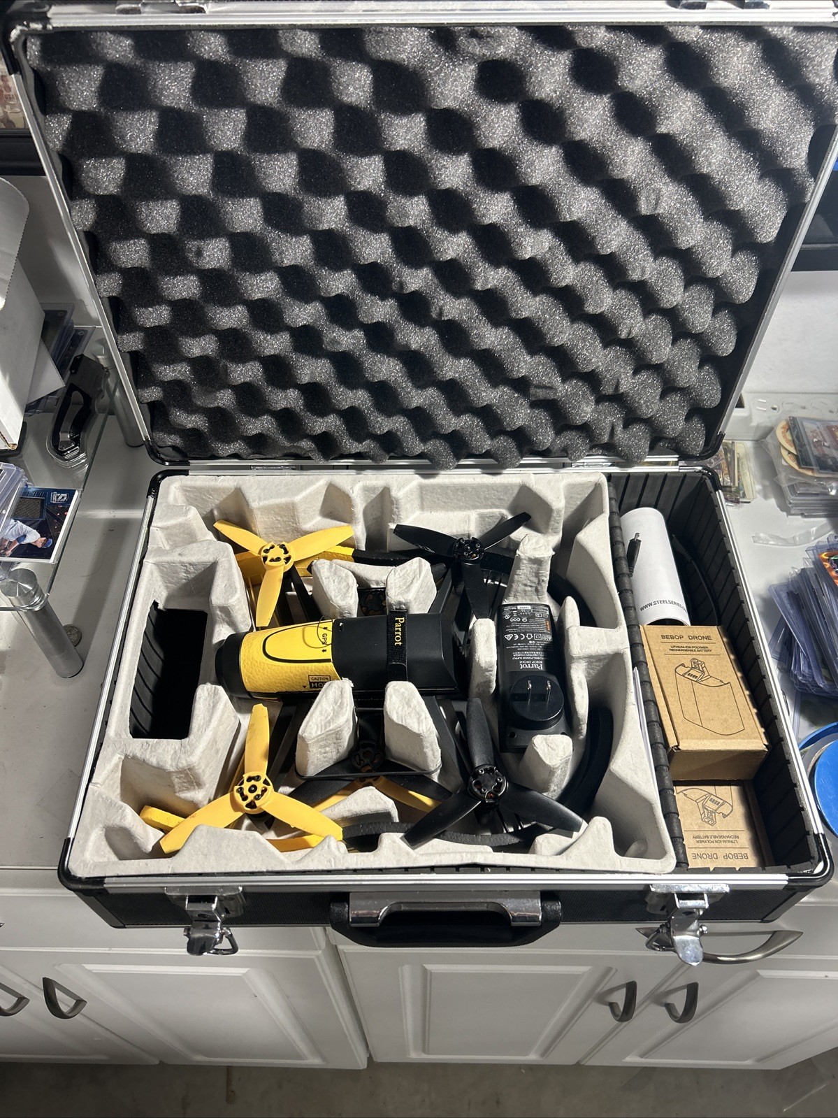 PARROT BEBOP DRONE - YELLOW for Photography and Videography W Case