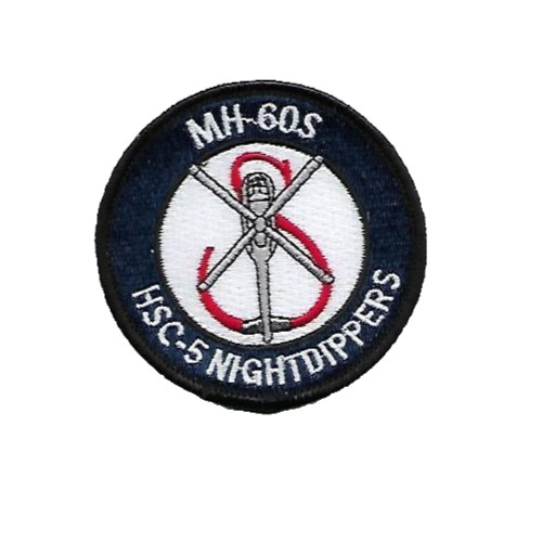 HSC-5 NIGHTDIPPERS MH-60S SHOULDER PATCH