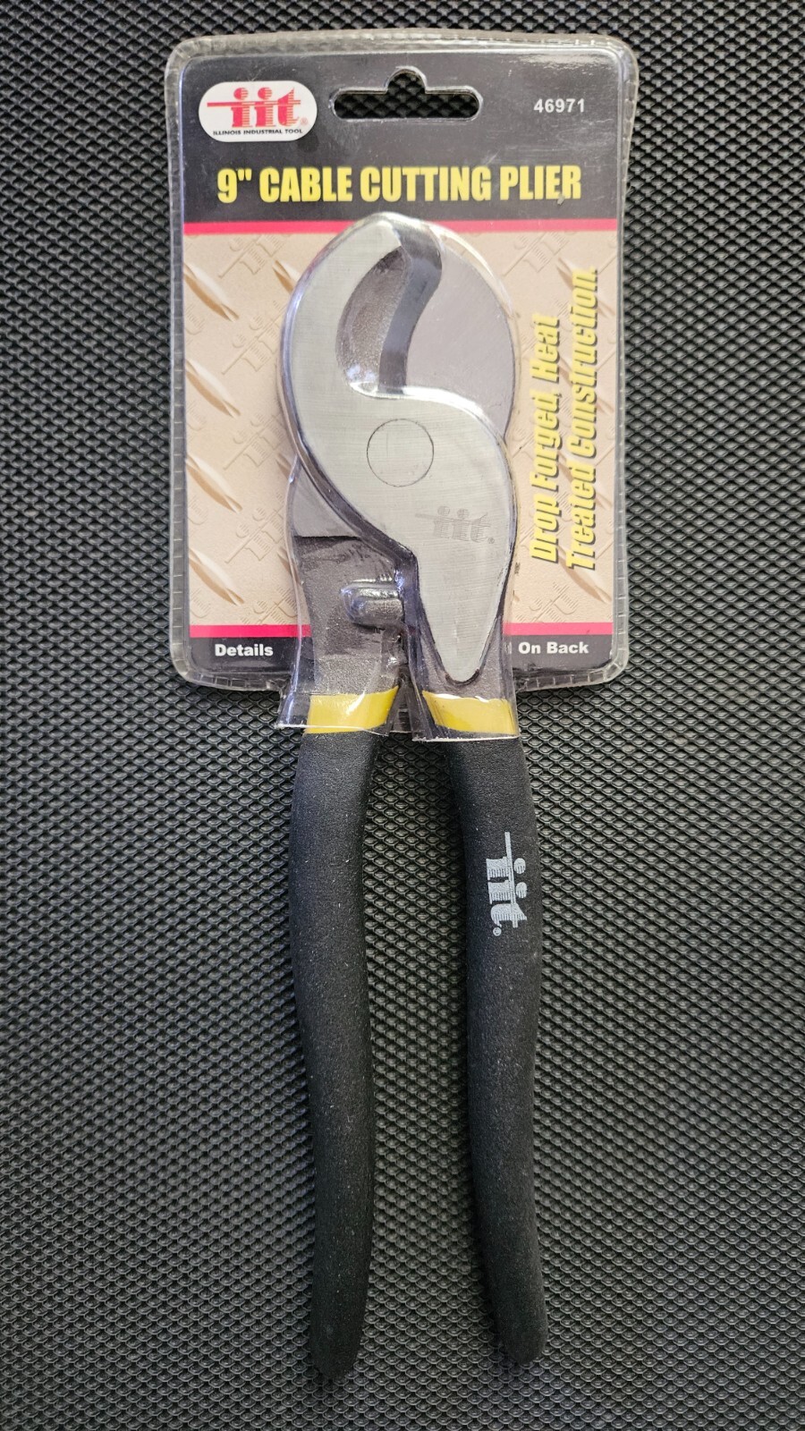 iiT #46971 9" Cable Cutting Plier.  Drop Forged, Heat Treated Construction NEW