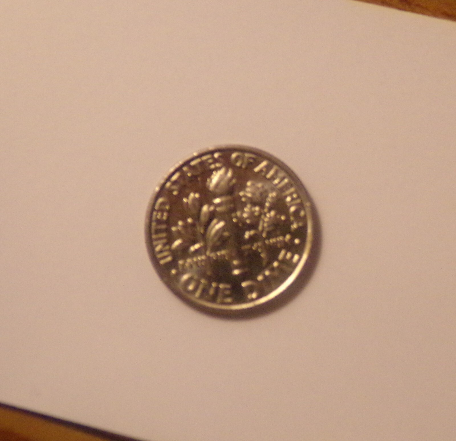 1993-P ROOSEVELT DIME WITH ERRORS MISSING S ON REVERSE AND DOUBLING R ON REVER