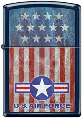 Zippo Lighter- Personalized Message for USAF U.S. Air Force Navy Matte #Z5237