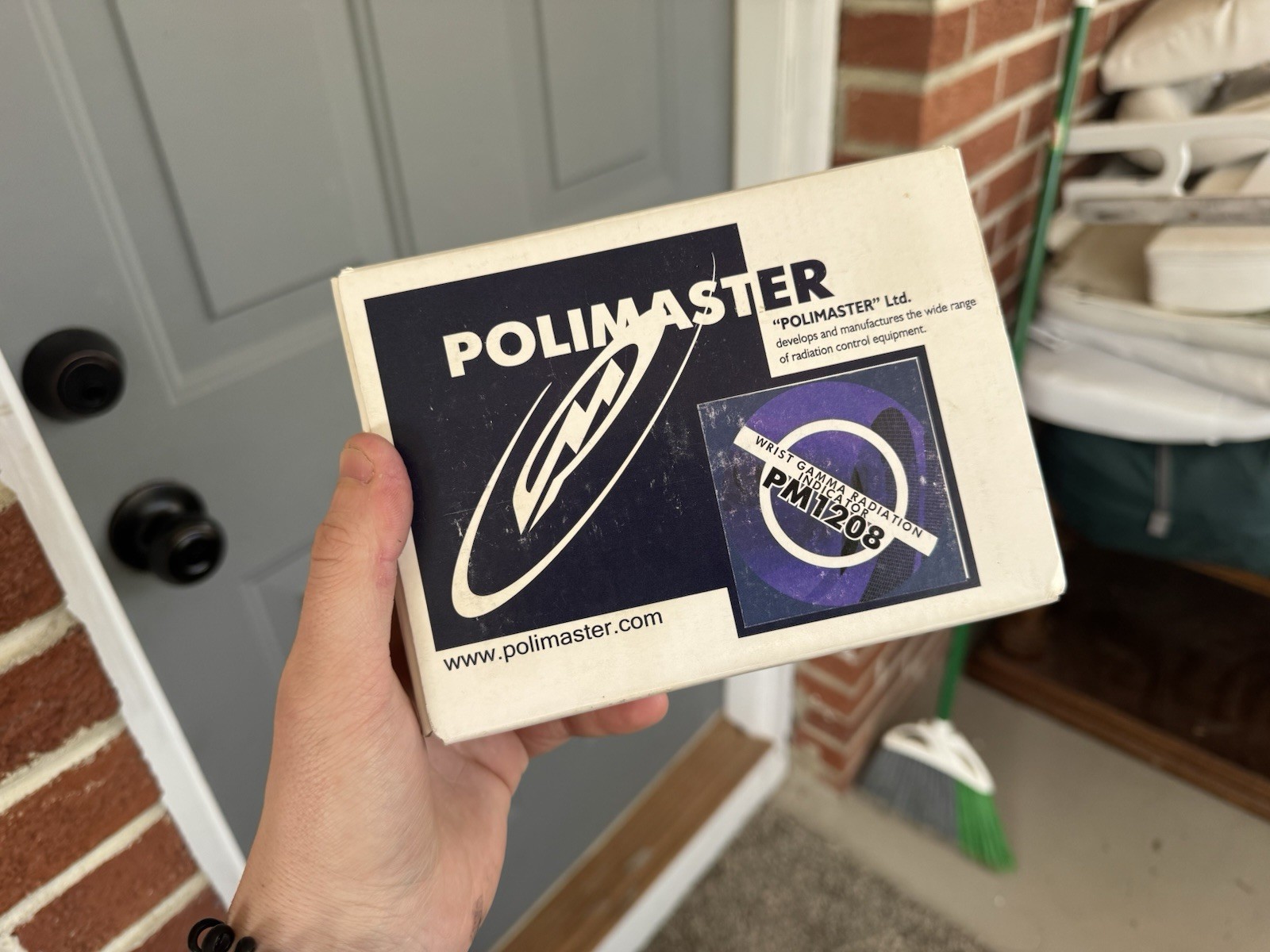 Polimaster PM1208 Gamma Radiation Detector Wristwatch Personal Safety Device
