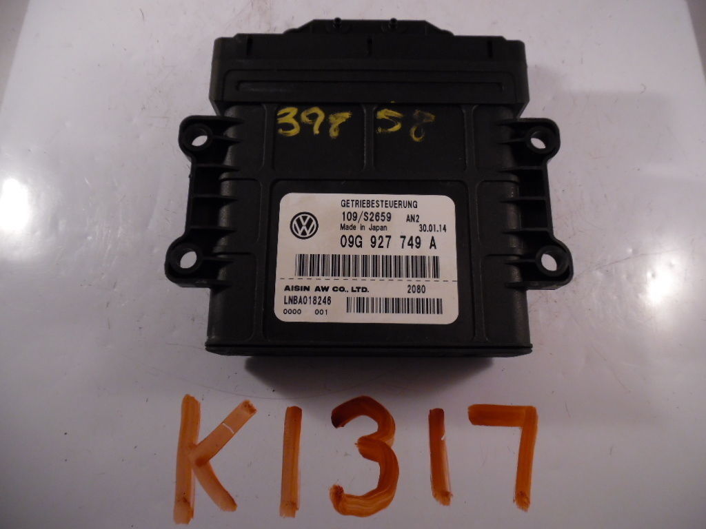 2014 14 2015 15 VW JETTA SEDAN 1.8L TRANSMISSION TCU TCM SHIFT MODULE UNIT K1317
