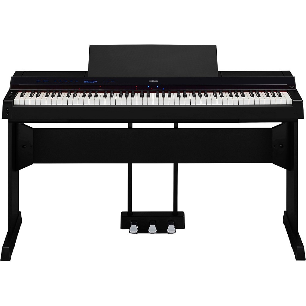 Yamaha P-S500 88-Key Smart Digital Piano With L300 Stand and LP-1 Triple Pedal