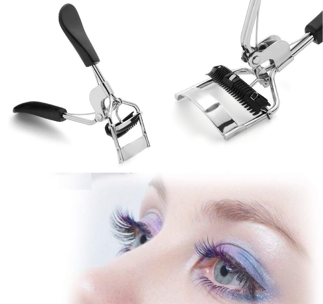 ROWAG 3pcs Eyelash Curlers Eyebrow Brush Comb Spoolie Set