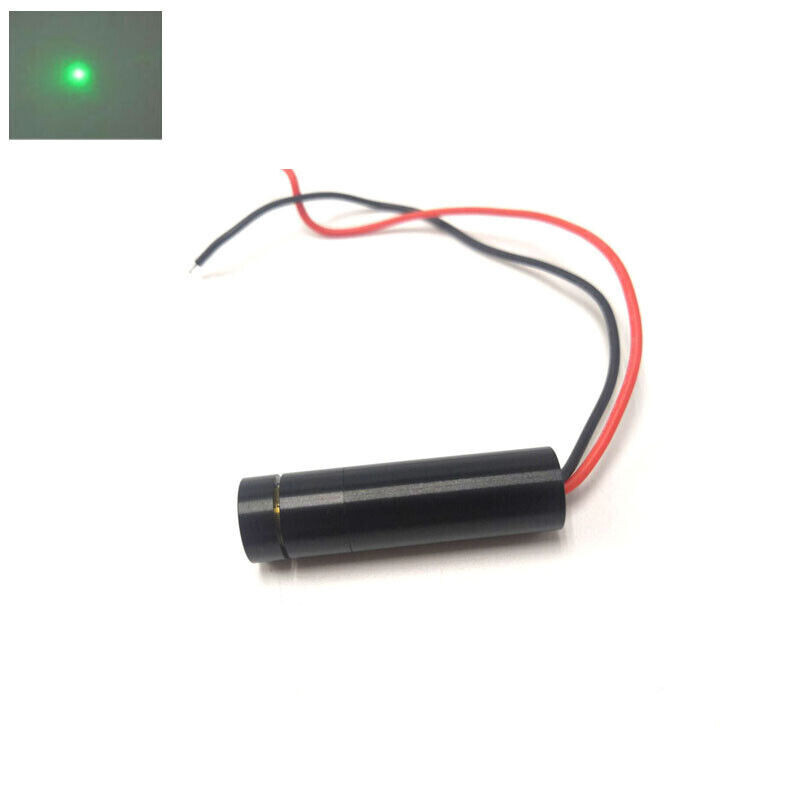 INDUSTRIAL  515nm 5mW Constant power Green Dot Light Laser Diode Module 3-5V