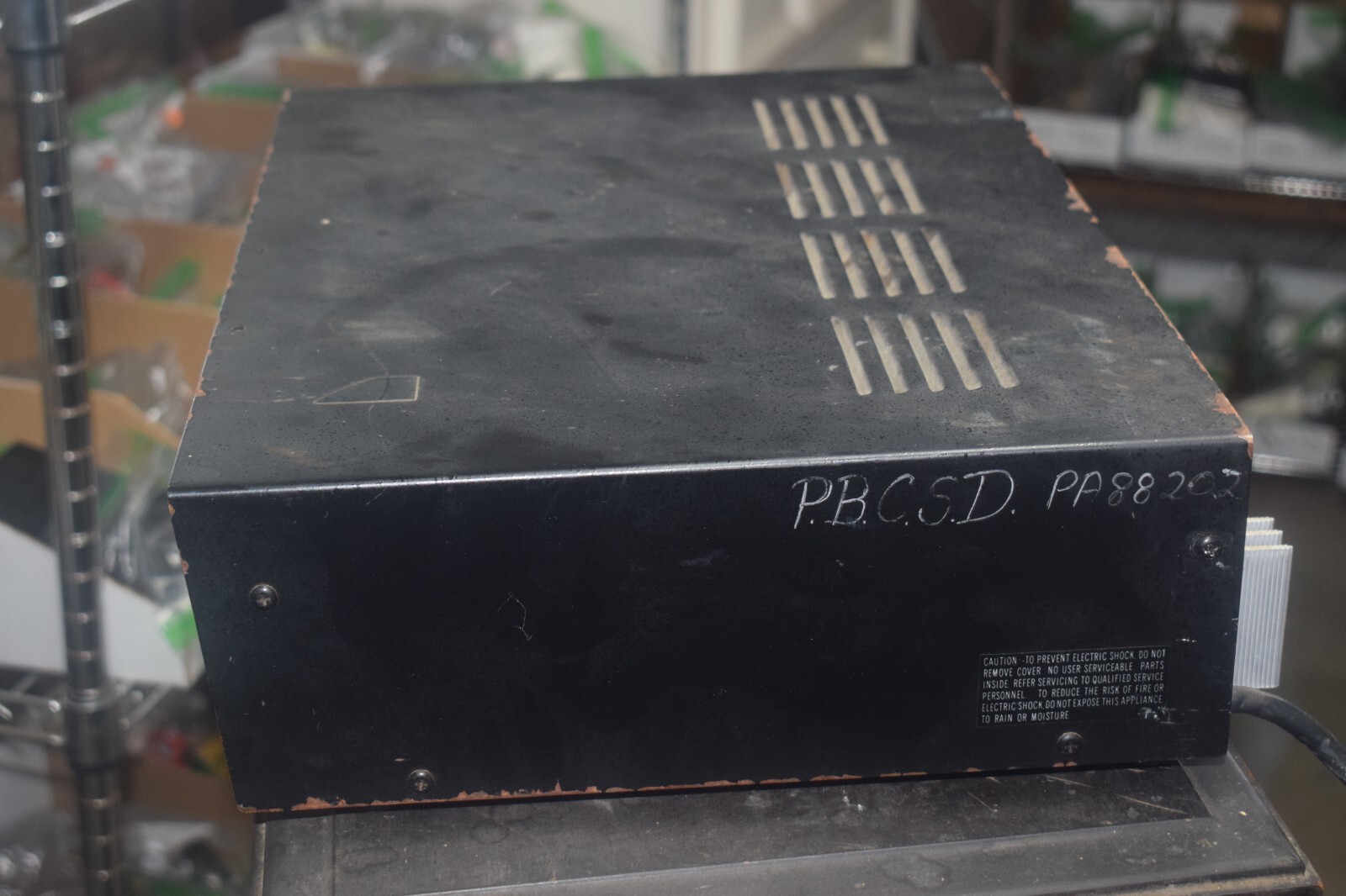 Bogen CT-100B Microphone Mixer /Amplifier - Tested and Working = 100 Watt