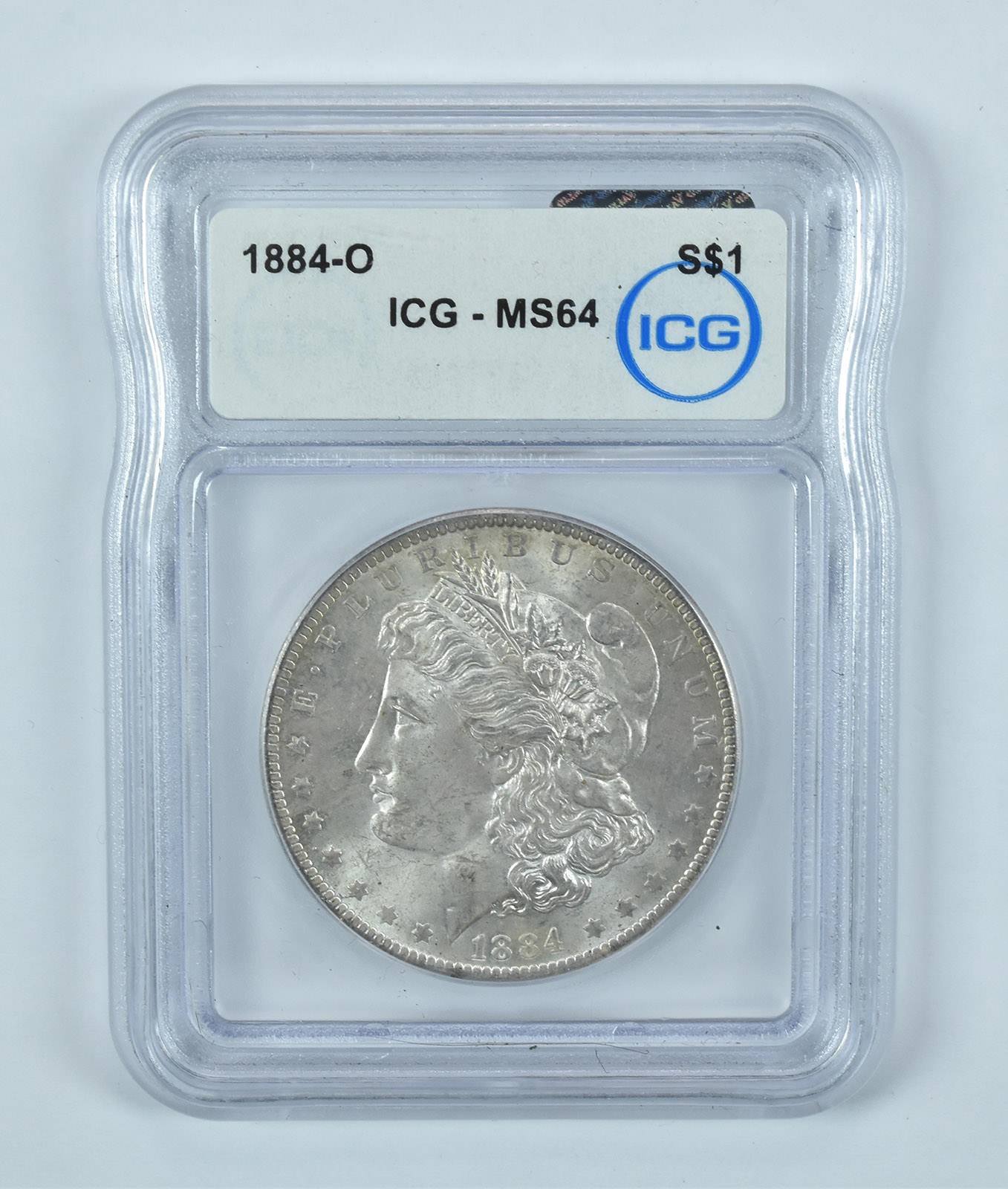 1884-O Morgan Silver Dollar MS64 ICG